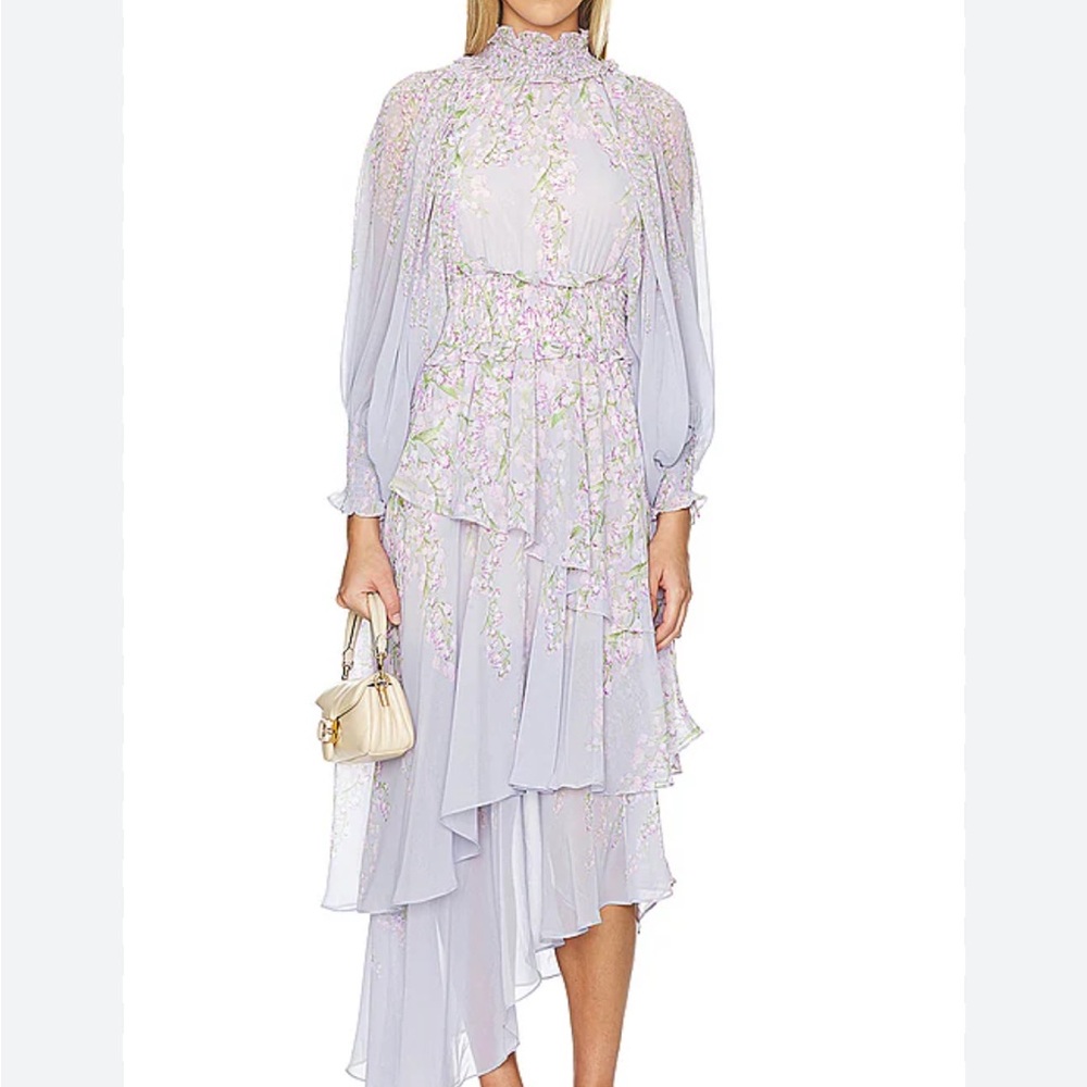 Elliatt Astrid Lilac Asymmetrical Dress